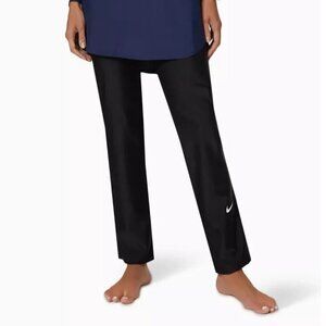 Nike Swim Black Slim Fit Taper Leg Full Lenght Swim Pants UPF 40+ L